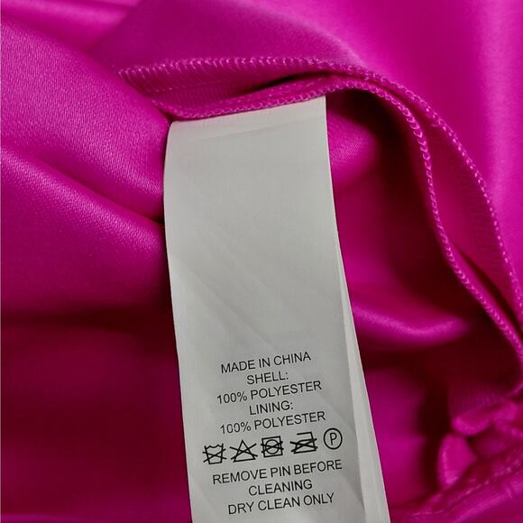 Kate Spade Womens Carnation Dress Size 4 Fuchsia Pink Cocktail Party Romantic - Picture 6 of 11